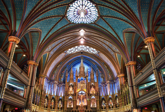 Basiliek Notre Dame Montreal Canada