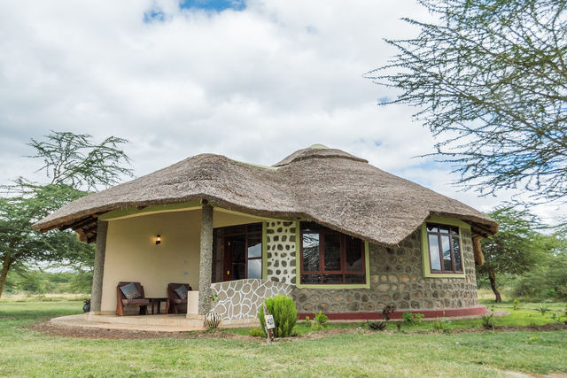 Rondreis Tanzania Lake Manyara bungalow