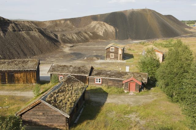 IJzermijnen Røros Trøndelag Noorwegen