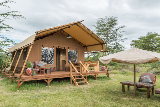 Rondreis Tanzania Lake Manyara luxe tent