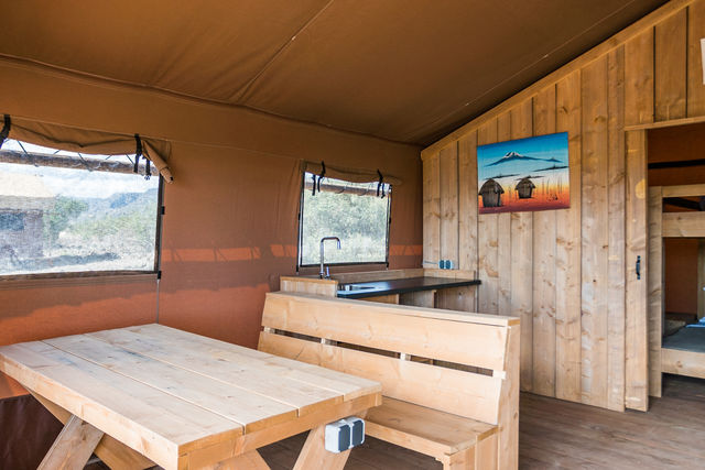 Rondreis Tanzania Lake Natron Glamping tent