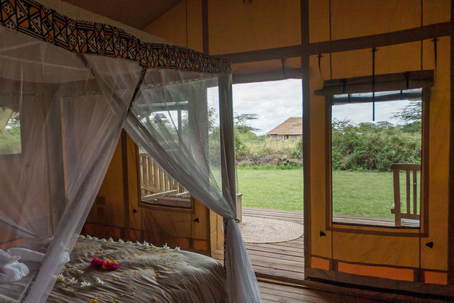 Rondreis Tanzania Lake Manyara tent