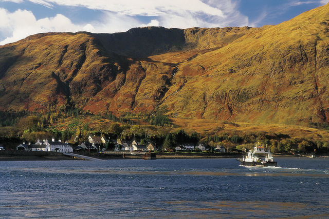 Rivier Loch Linnhe Schotland