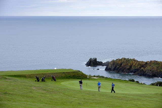 Golfbaan Aberdeenshire Schotland