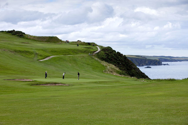 Golfbaan Aberdeenshire Schotland