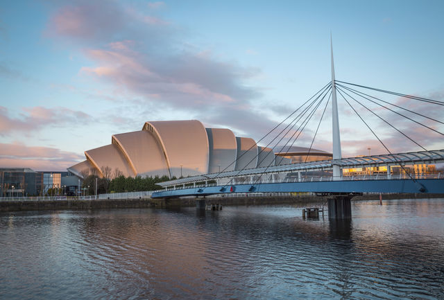 Rivier Clyde bells brug Glasgow