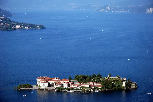 Meer Lago Maggiore Italië